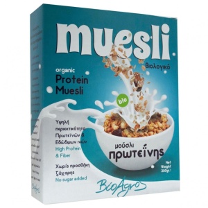 Muesli bogat in proteine, BioAgros, ECO, 350G