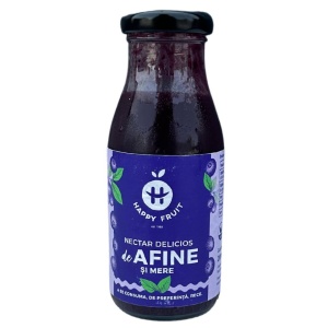 Nectar delicios de afine si mere, Lipova, 200ml (fara zahar)