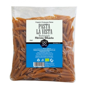Paste Penne din grau integral, ECO, 500g