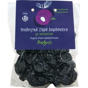 Prune deshidratate, BioAgros, ECO, 200g