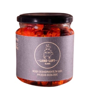 Rosii deshidratate in ulei, Land-Luf, ECO, 285g