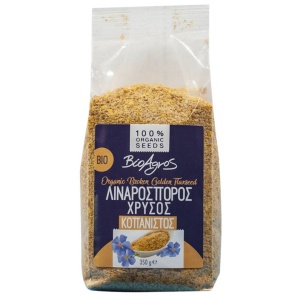 Seminte de in, aurii macinate, BioAgros, ECO, 350g