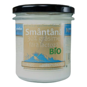 Smantana 30% grasime(fara lactoza), ECO, 300ml