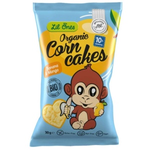 Snacksuri din porumb cu banane si mango, Mc Lloyd's, ECO, 30g