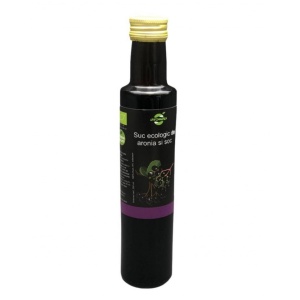 Suc de aronia si soc ECO, 250ml