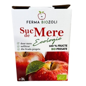 Suc de mere, BioZoli, ECO, 3l