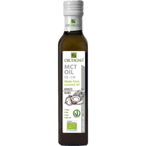 Ulei de cocos MCT, Crudigno, ECO, 250ml