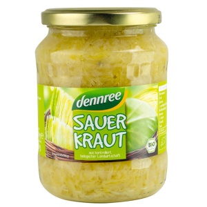 Varza murata, Dennree, ECO, 680g (fara gluten)