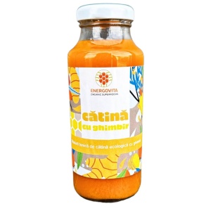 Bautura tonica de catina cu ghimbir, Energovita, ECO, 250ml