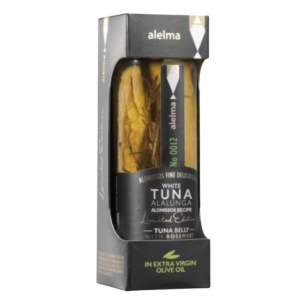 Burta ton alb Alalunga rozmarin in ulei masline extravirgin, Alelma, 156g