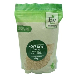 Cous cous integral, EuBio, ECO, 400g