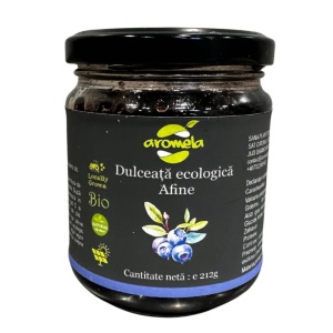 Dulceata de afine, Aromela, ECO, 212g
