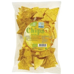 Nacho Chips natur, Pural, ECO, 125g (fara gluten)(fara lactoza)