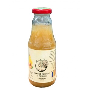Nectar de pere si piersici, fara zahar, 330ml