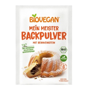 Praf de copt cu tapioca, Biovegan, ECO, 3x17g(fără gluten)
