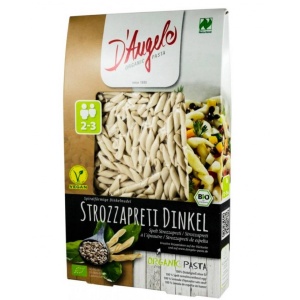 Strozzapreti din grau spelta, D'Angelo Pasta, ECO, 250g