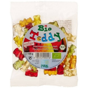 Ursuleti din fructe, ECO, 100g (fara gluten/gelatina)