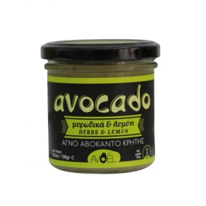 Avocado cu ierburi si lamaie, ECO, 167ml (fara gluten, fara zahar adugat)
