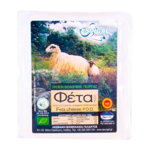 Branza Feta de oaie si capra vidata, Lesvigal, ECO, 400g