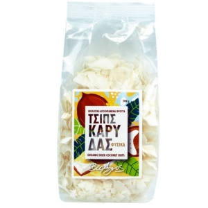 Chips de Cocos Raw, BioAgros, ECO, 200g
