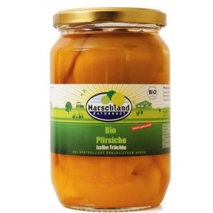 Compot de piersici jumatati, ECO, 680g exp 31.12.2025