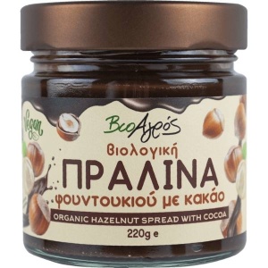Crema de alune cu cacao, BioAgros, ECO, 220g