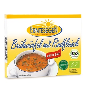 Cuburi pentru supa de vita, Erntesegen, ECO, 72g