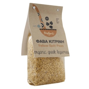 Fasole galbena jumatati, ECO, 500g