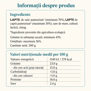 Feta, BioAgros, ECO, 200g - Img 3