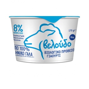 Iaurt BIO natural din lapte de oaie, 170g expira la 22.09.2026