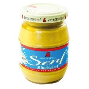 Mustar picant, Zwergenwiese, ECO, 160g (fara gluten)