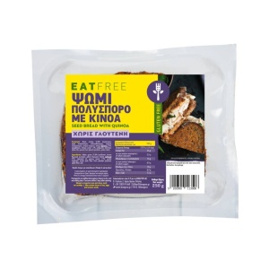 Paine multicereale cu Quinoa, Eat Free, 250g (fara gluten)