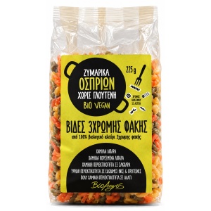 Paste din faina de linte in 3 culori, ECO, 225g (fara gluten)
