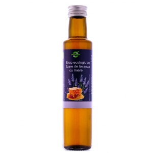 Sirop de floare de lavanda si miere, ECO, 250ml