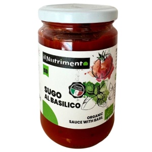 Sos cu busuioc, IlNutrimento, ECO, 280g (fara gluten)