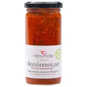 Sos de ardei, busuioc, rosii si ciuperci, Naumidis, ECO, 260g