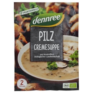 Supa crema de ciuperci, ECO, 50g (fara lactoza)