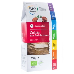 Zahar din flori de cocos, BIO All Green, ECO, 250g