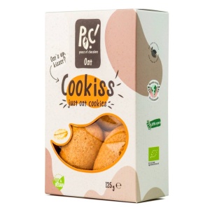Biscuiti cu ovaz simpli, POC Sweets, ECO, 125g