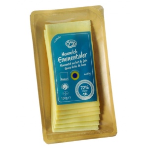 Branza feliata Ementaler, Oema, ECO, 150g