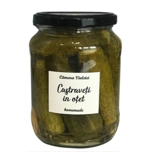 Castraveti in otet, 660g