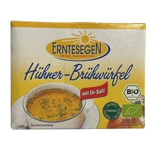 Cuburi pentru supa cu pui, Erntesegen, ECO, 66g