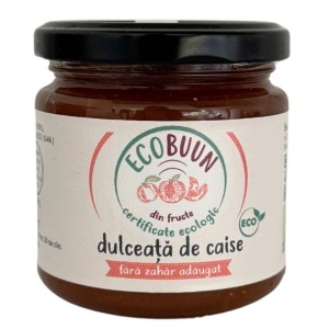 Dulceata de caise, ECOBuun, ECO, 200g (fara zahar)