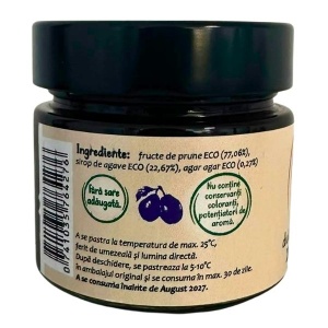 Dulceata de prune ECOBuun, 212g (fara zahar) - Img 3