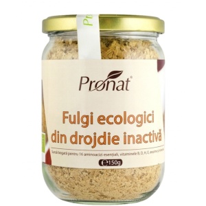 Fulgi din drojdie nutritivi, inactiva, ECO, 150g