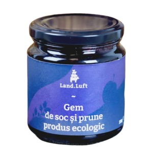 Gem de soc si prune, Land.Luft, ECO, 320g