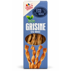 Grisine cu mac, ECO, 125g