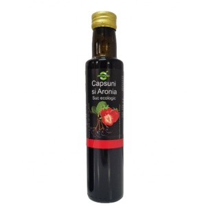 Suc de aronia si capsuni, ECO, 250ml