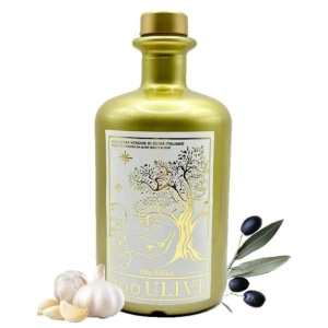 Ulei Extra Virgin de masline cu usturoi, 100Ulivi, 500ml