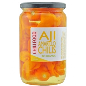 Ardei iuti murati Aji Amarillo, ECO, 800g